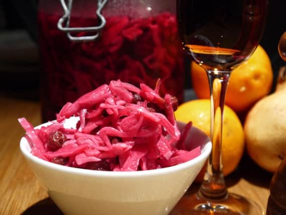 Pickled red cabbage - one of the finest Christmas colours