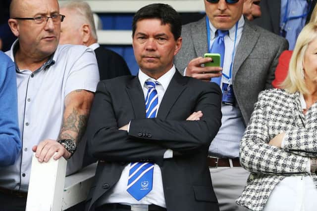 Pompey chief executive Mark Catlin Picture: Joe Pepler