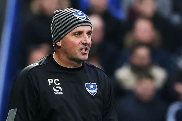 Pompey boss Paul Cook Picture: Joe Pepler