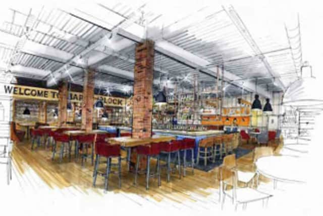 An artist's impression of what Bar + Block at Whiteley Shopping Centre will look like
