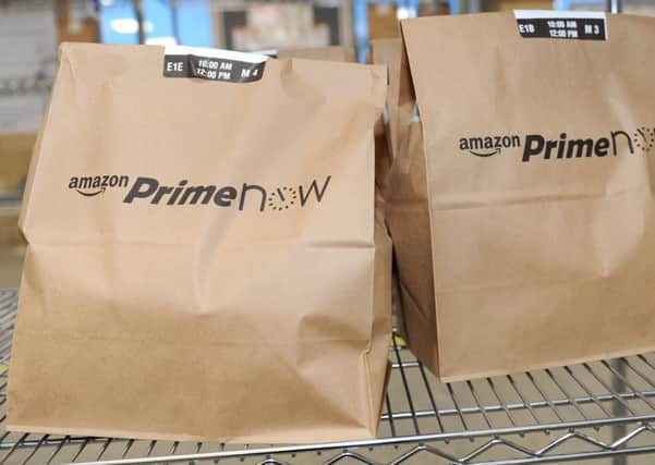 Amazon Prime offers delivery within two hours
