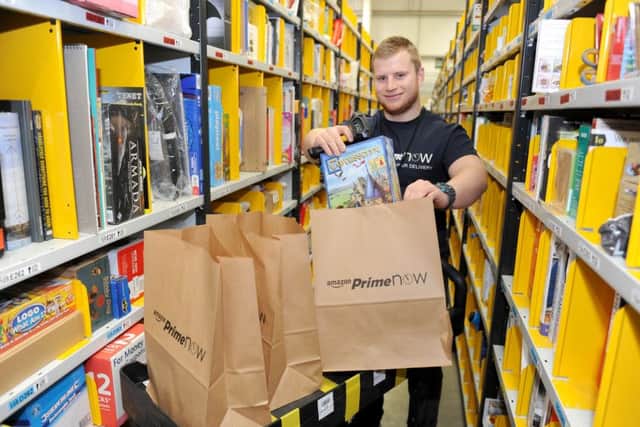 Amazon Prime offers delivery within two hours
