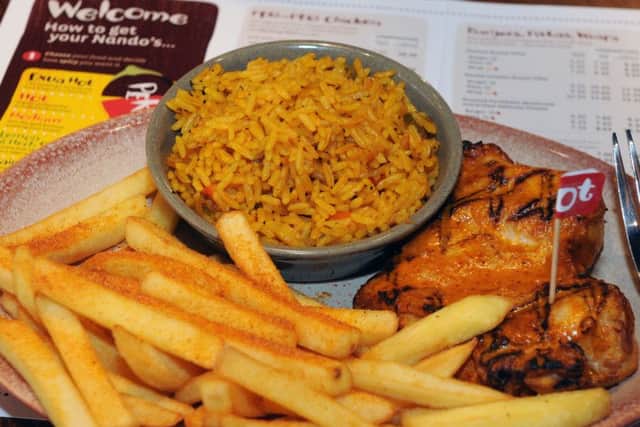 A Nando's meal