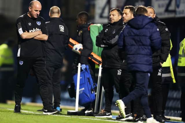 Pompey boss Paul Cook. Picture: Joe Pepler