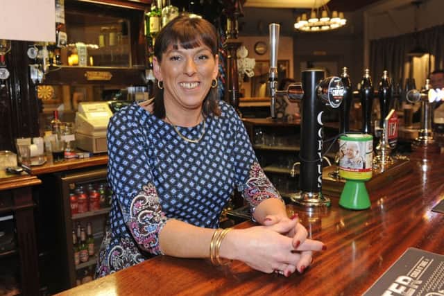 The newly re-furbished Graham Arms in Fratton, with  landlady Vicki Milligan Picture Ian Hargreaves (161339-2)