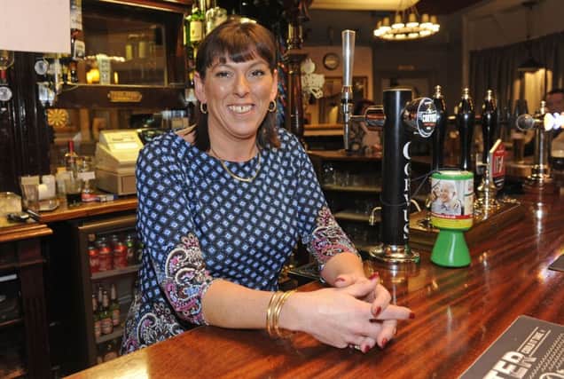 The newly re-furbished Graham Arms in Fratton, with landlady Vicki Milligan
Picture Ian Hargreaves (161339-2)