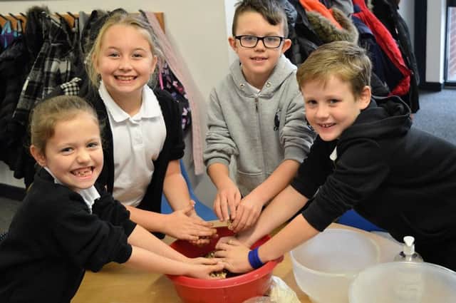 Pupils at Flying Bull Academy spent a day making things to improve the lives of others