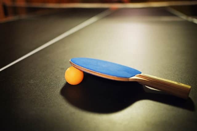 Enjoy some table tennis at the Saturday Social event in Gosport tomorrow