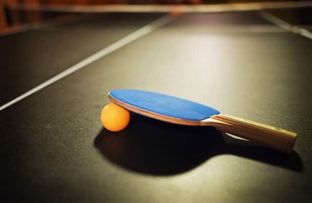Enjoy some table tennis at the Saturday Social event in Gosport tomorrow