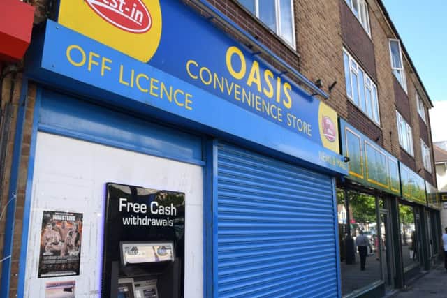 The Oasis convenience store in West Street, Fareham