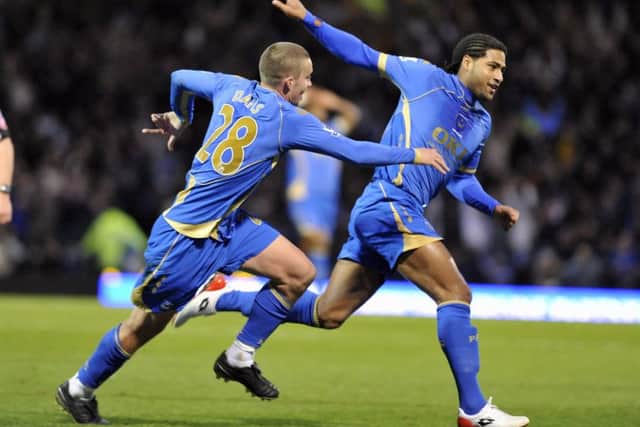 Glen Johnson celebrates his goal against Hull on November 22, 2008