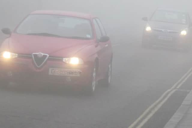 Fog warning