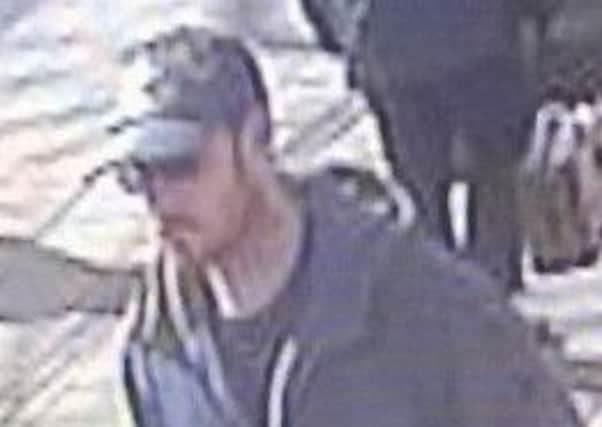 A CCTV image released of James Hemming after the attack
