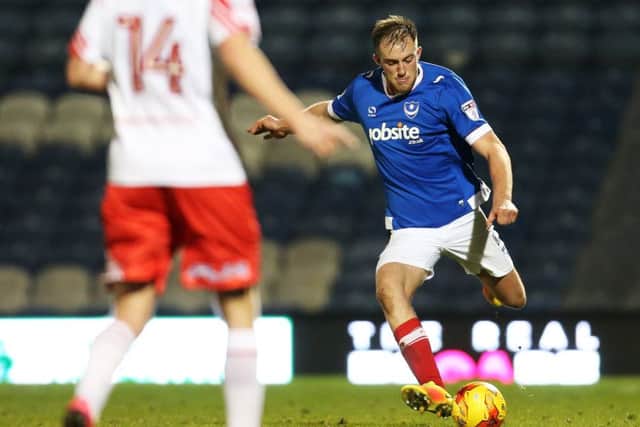 Pompey centre-half Matt Clarke