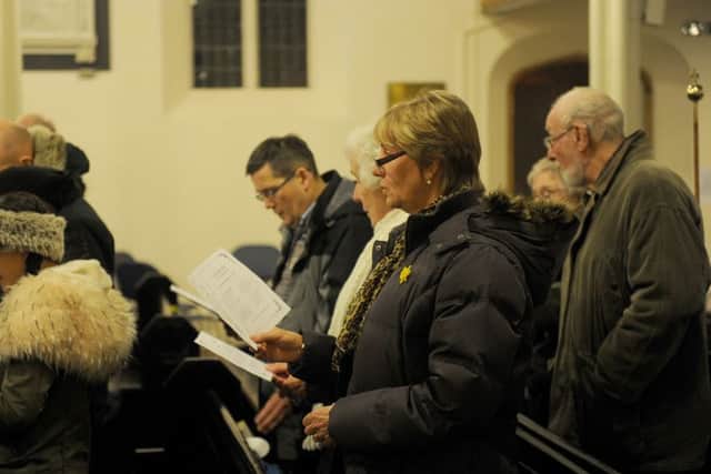 The service Picture: Sarah Standing (161611-4522)