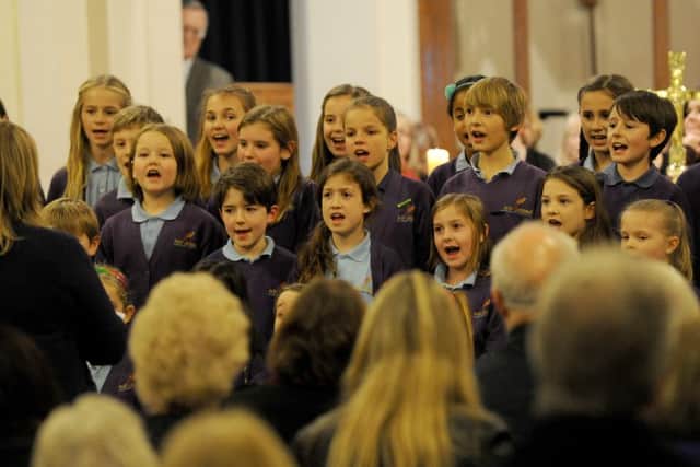 The candlelit service of remembrance organised to raise money for Naomi House and Jack's place hospices Picture: Sarah Standing (161611-7519)
