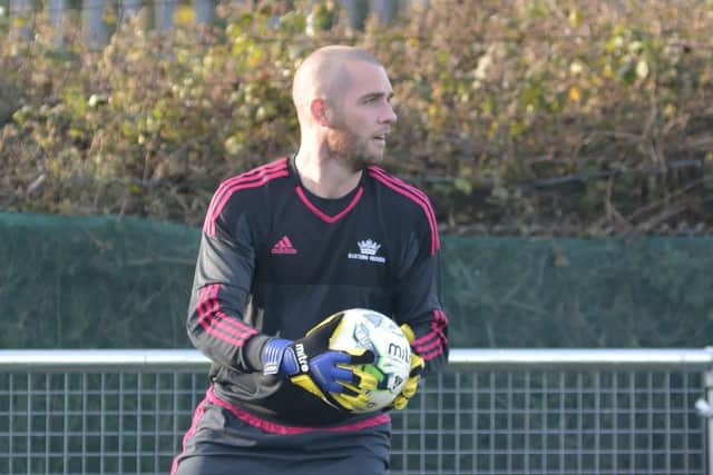 Petersfield goalkeeper Matt Shortt Picture: Neil Marshall