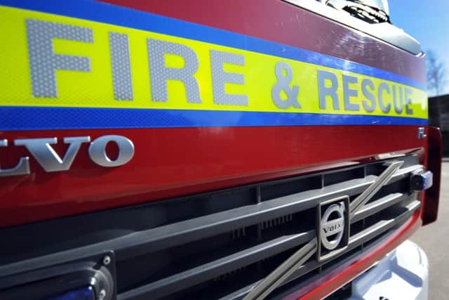 Firefighters have been called to a car fire in Portchester