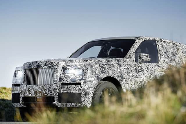 The new all-terrain Rolls-Royce
