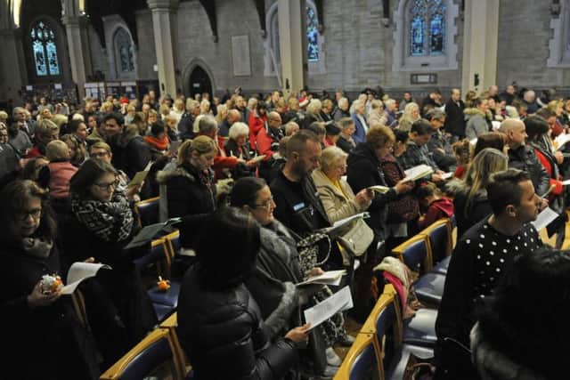 Hundreds of people went to The News Christingle service at St Mary's Church in Fratton (161352-17)