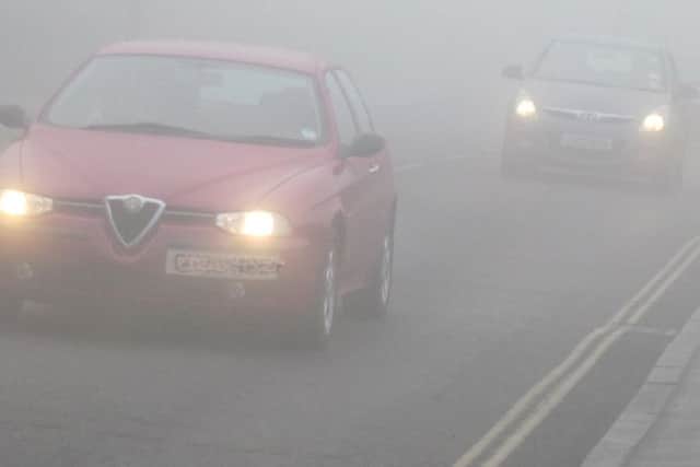 Fog warning