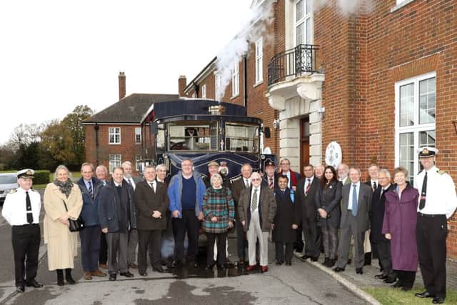 Livery companies were invited to HMS Sultan to learn more about engineering training