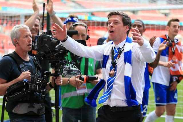Darrell Clarke led Bristol Rovers to promotion last season despite the Gas sitting 13th in the League Two table going into December