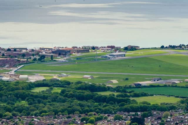 Daedalus airfield where the IFA2 Connector is set to be built Picture: Shaun Roster