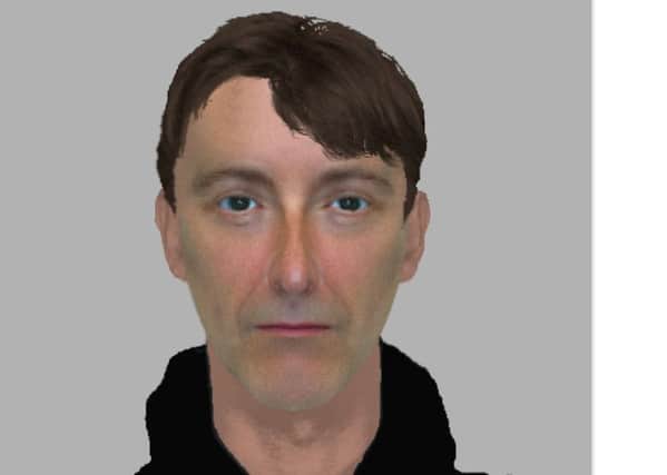 The man who police would like to speak to after a female jogger was attacked in Gosport