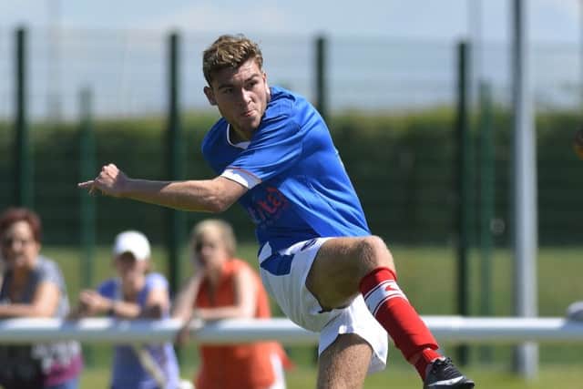 Harvey Bradbury scored for Pompey reserves at Everton. Picture: Neil Marshall