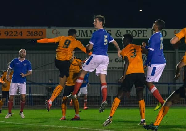 Dominic Hyam in action for Pompey Reserves against Wolves last month Picture: Colin Farmery