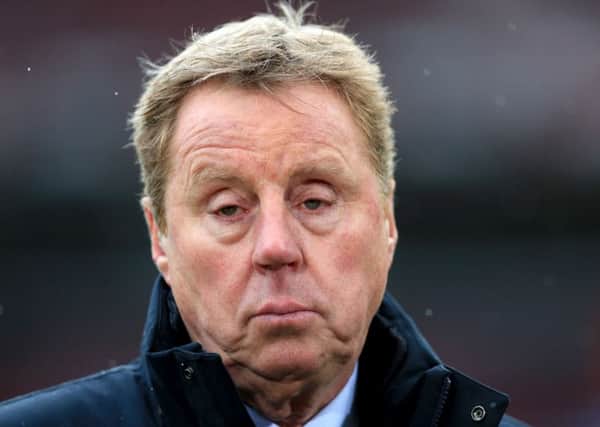 Harry Redknapp. Photo credit: Adam Davy/PA Wire