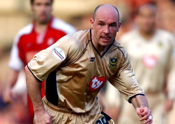 Former Pompey midfielder Steve Stone