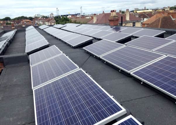 Solar panels installed by Space Renewable Energy on Meon Infant School