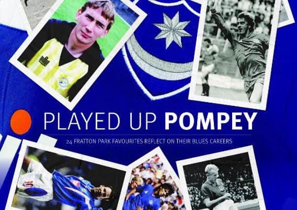 The front cover of Played Up Pompey