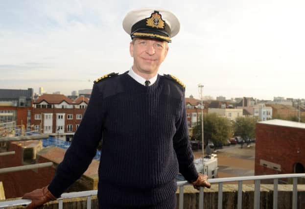 Captain Jerry Kyd, commanding officer of HMS Queen Elizabeth 

Picture: Sarah Standing (161622-8211)