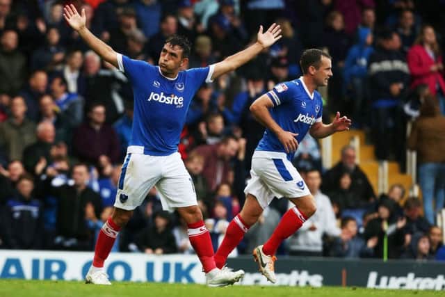 Gary Roberts is Pompey's top scorer. Picture: Joe Pepler