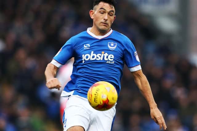Pompey midfielder Gary Roberts