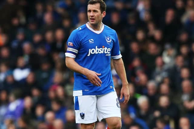 Pompey skipper Michael Doyle Picture: Joe Pepler