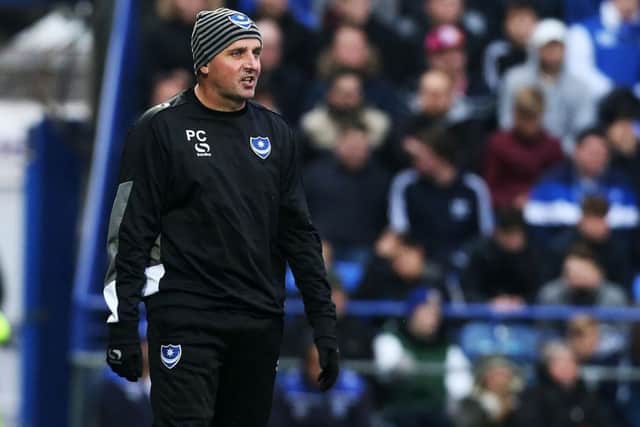 Pompey boss Paul Cook Picture: Joe Pepler