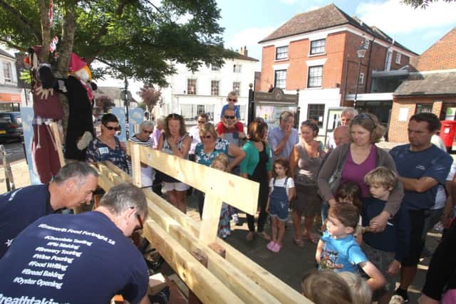 Emsworth Food Festival in St Peter's Square this year Picture: Habibur Rahman