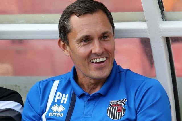 Paul Hurst left Grimsby for Shrewsbury