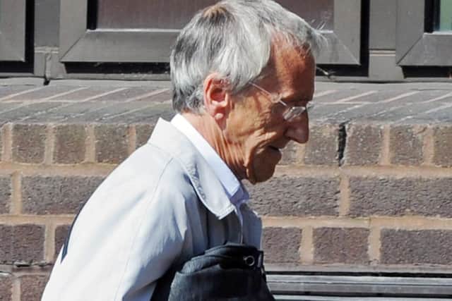 Former priest Terry Knight arriving at Portsmouth Crown Court for a previous court hearing