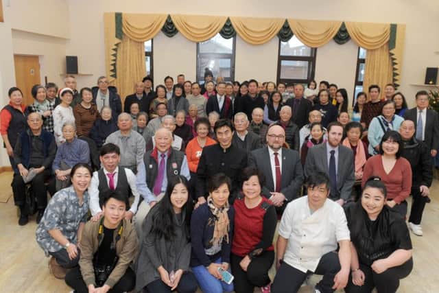 Hampshire Chinese Elders' Association held a meal at the Friendship House in Elm Grove, Southsea on Monday
Picture: Sarah Standing (161634-8885)