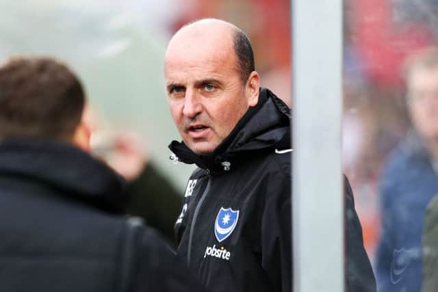 Pompey boss Paul Cook Picture: Joe Pepler