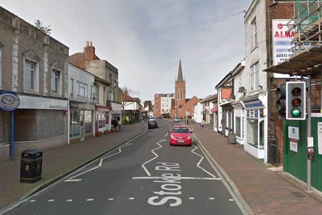 A group of men were subject to an 'axe attack' in Gosport yesterday (Picture from Google) PPP-161012-130734001