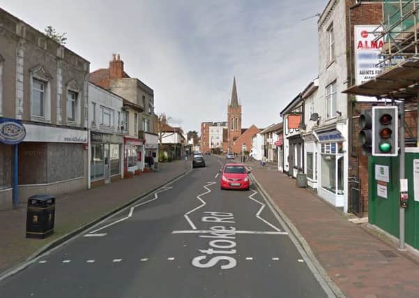 A group of men were subject to an 'axe attack' in Gosport yesterday (Picture from Google) PPP-161012-130734001