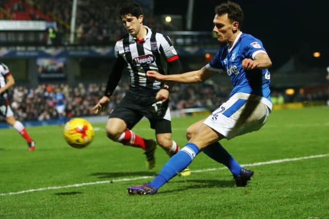 Kal Naismith was named The News' Pompey man of the match Picture: Joe Pepler