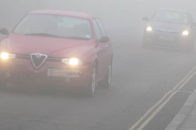 Fog warning