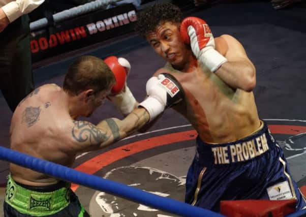 Mikey McKinson had an excellent win on a big night for him. Picture: Neil Marshall